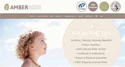 Desktop Screenshot of amberbebe.com