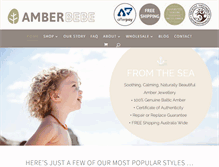 Tablet Screenshot of amberbebe.com